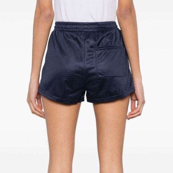 SPORTY & RICH Navy Prince Edition Shorts - Picture 5 of 6